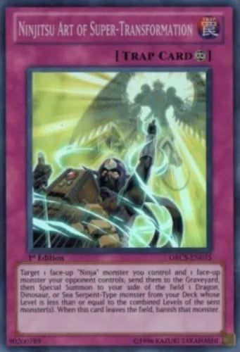 Ninjitsu Art of Super-Transformation - ORCS-EN075 - Super Rare - Mixed Editions