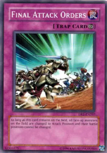 Final Attack Orders - DR1-EN207 - Common - Unlimited Edition - YuGiOh
