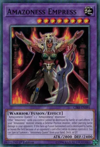Amazoness Empress - CIBR-EN095 - Common - 1st Edition - YuGiOh
