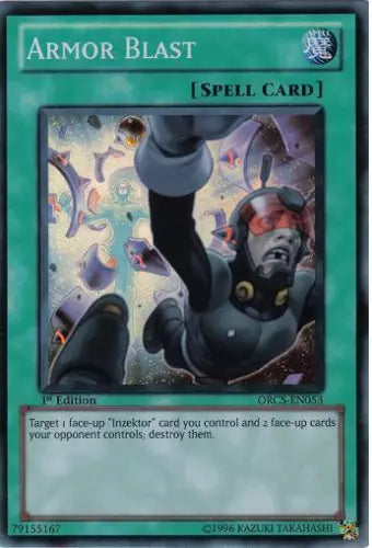 Armor Blast - ORCS-EN053 - Super Rare - 1st Edition - YuGiOh LP