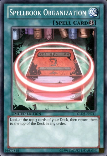 Spellbook Organization - GLD5-EN041 - Common - Limited Edition - YuGiOh