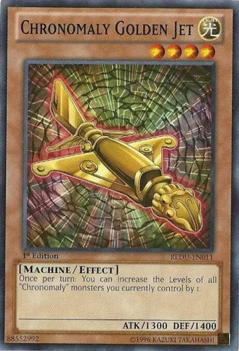 Chronomaly Golden Jet - REDU-EN011 - Common - Mixed Editions - YuGiOh