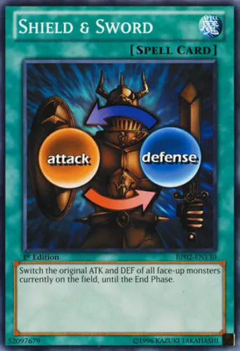 Shield & Sword - BP02-EN130 - Common - 1st Edition - YuGiOh