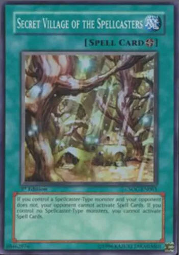 Secret Village of the Spellcasters - CSOC-EN061 - Super Rare - Unlimited LP