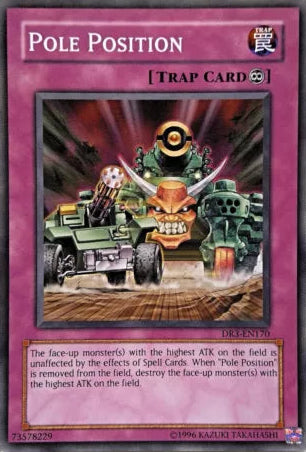 Pole Position - DR3-EN170 - Common - Unlimited Edition - YuGiOh