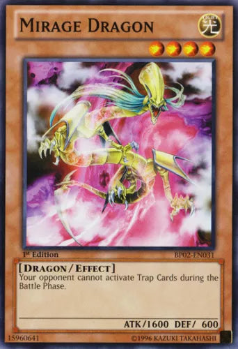 Mirage Dragon - BP02-EN031 - Mosaic Rare - 1st Edition - YuGiOh