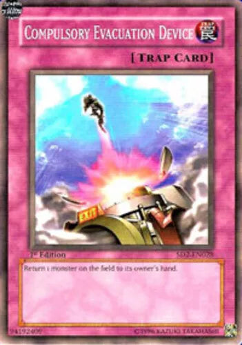 Compulsory Evacuation Device - SD2-EN028 - Common - 1st Edition - YuGiOh