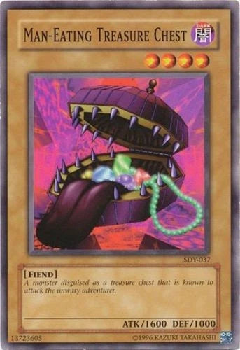 Man-Eating Treasure Chest - SDY-037 - Common - Unlimited Edition - YuGiOh LP