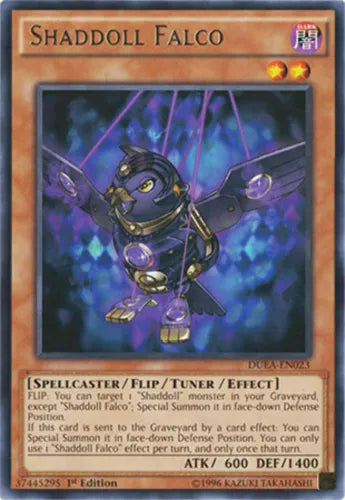 Shaddoll Falco - DUEA-EN023 - Rare - Unlimited Edition - YuGiOh