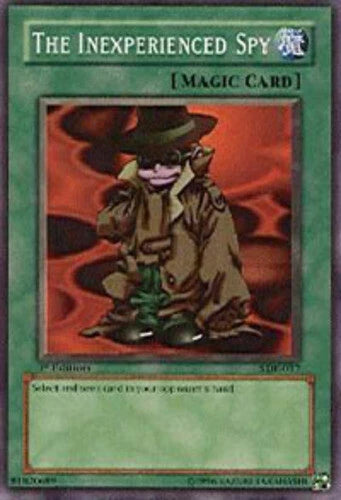 The Inexperienced Spy - SDK-037 - Common - Unlimited Edition - YuGiOh LP