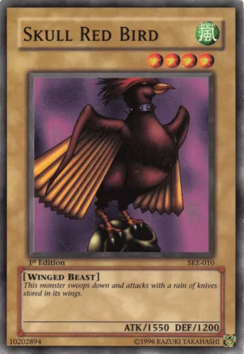 Skull Red Bird - SKE-010 - Common - Unlimited Edition - YuGiOh LP