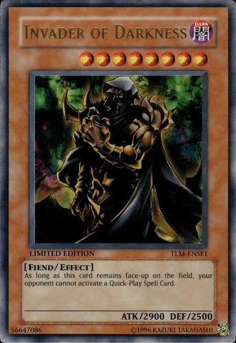 Invader of Darkness - TLM-ENSE1 - Ultra Rare - Limited Edition - YuGiOh