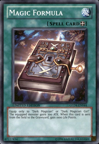 Magic Formula - GLD4-EN044 - Common - Limited Edition - YuGiOh