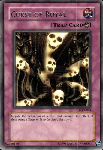 Curse of Royal - PGD-044 - Rare - 1st Edition - YuGiOh