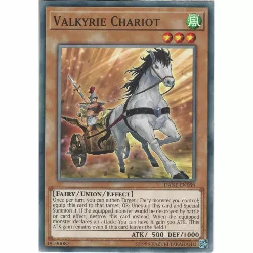 Valkyrie Chariot - DANE-EN088 - Common - Unlimited Edition - YuGiOh