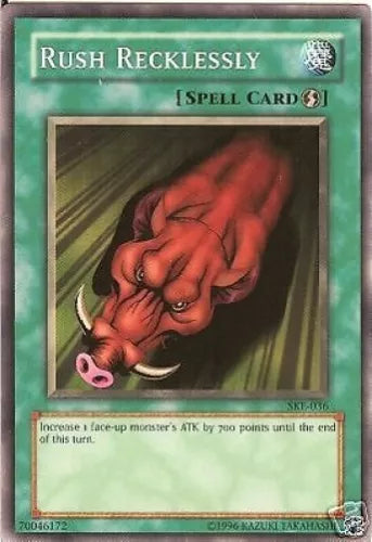Rush Recklessly - SKE-036 - Common - Unlimited Edition - YuGiOh LP
