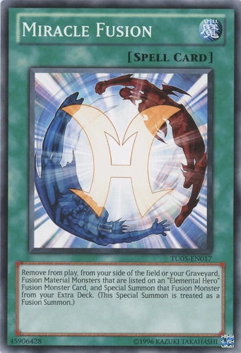 Miracle Fusion - TU05-EN017 - Common - Unlimited Edition - YuGiOh