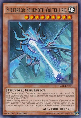 Subterror Behemoth Voltelluric - RATE-EN084 - Rare - Mixed Editions - YuGiOh