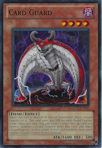 Card Guard - SDGU-EN021 - Common - 1st Edition - YuGiOh