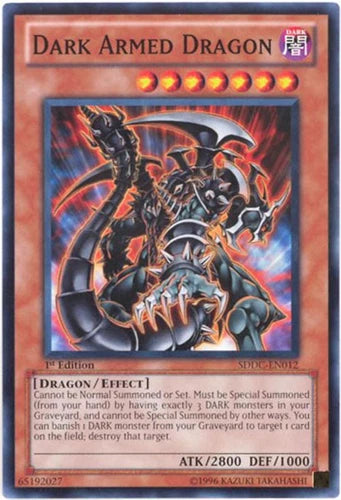 Dark Armed Dragon - SDDC-EN012 - Common - 1st Edition - YuGiOh