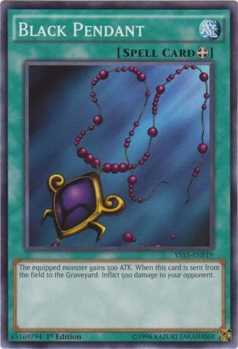 Black Pendant - YS15-ENF19 - Common - 1st Edition - YuGiOh