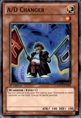 A/D Changer - DREV-EN005 - Common - 1st Edition - YuGiOh