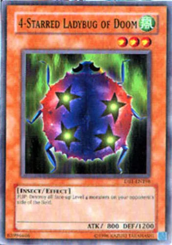 4-Starred Ladybug of Doom - DB1-EN198 - Common - Unlimited Edition - YuGiOh