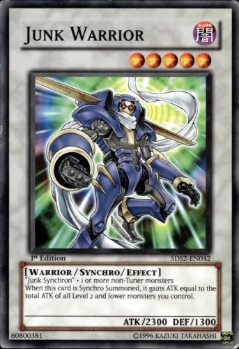 Junk Warrior - 5DS2-EN042 - Common - 1st Edition - YuGiOh