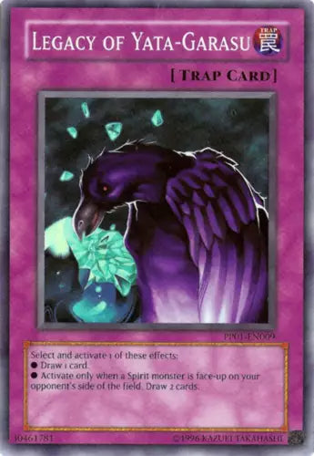 Legacy of Yata-Garasu - PP01-EN009 - Super Rare - Unlimited Edition - YuGiOh