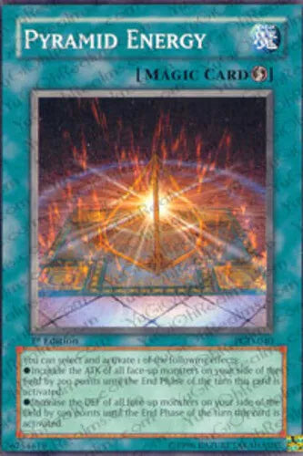 Pyramid Energy - PGD-040 - Common - Mixed Edition - YuGiOh LP