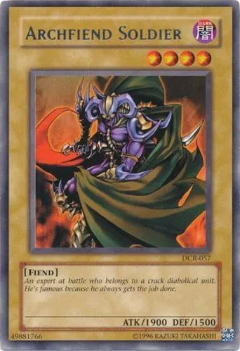 Archfiend Soldier - DCR-057 - Rare - 1st Edition - YuGiOh