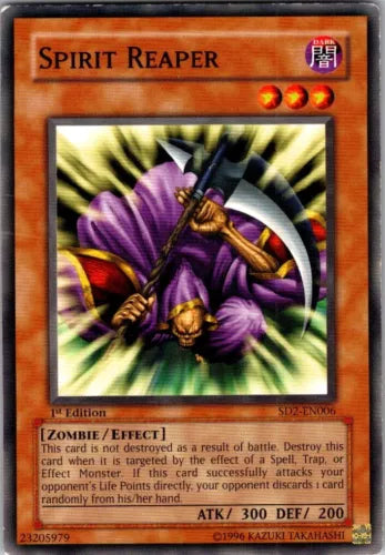 Spirit Reaper - SD2-EN006 - Common - 1st Edition - YuGiOh