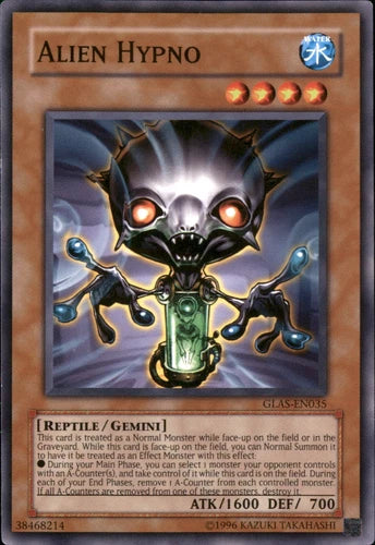 Alien Hypno - GLAS-EN035 - Common - 1st Edition - YuGiOh