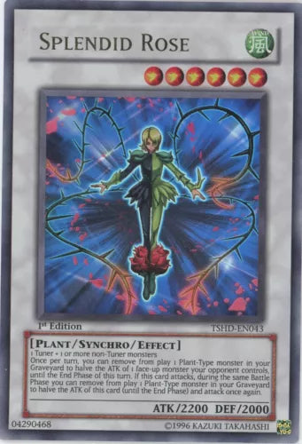 Splendid Rose - TSHD-EN043 - Ultra Rare - 1st Edition - YuGiOh