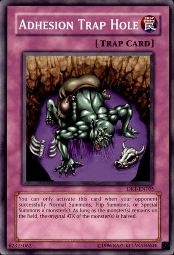 Adhesion Trap Hole - DR1-EN105 - Common - Unlimited Edition - YuGiOh