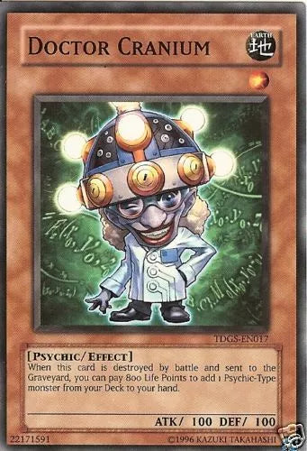 Doctor Cranium - TDGS-EN017 - Common - Mixed Editions - YuGiOh