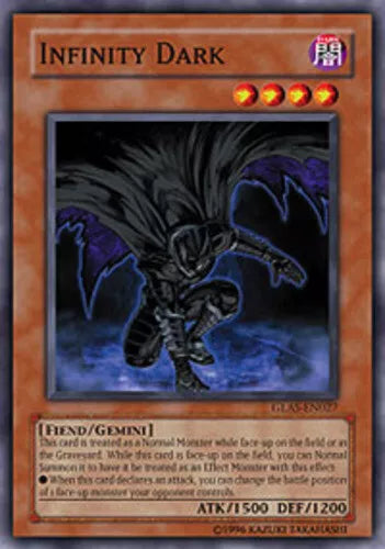 Infinity Dark - GLAS-EN027 - Common - Mixed Editions - YuGiOh