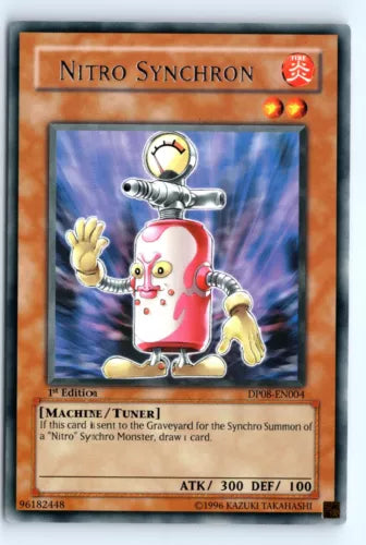Nitro Synchron - DP08-EN004 - Rare - 1st Edition - YuGiOh