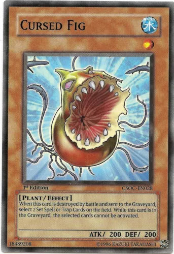 Cursed Fig - CSOC-EN028 - Common - 1st Edition - YuGiOh