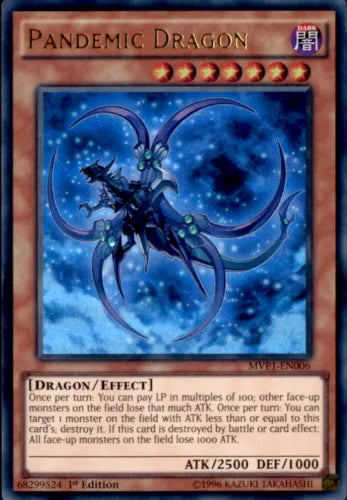 Pandemic Dragon - MVP1-EN006 - Ultra Rare - 1st Edition - YuGiOh