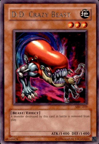 D.D. Crazy Beast - MFC-019 - Rare - Mixed Editions - YuGiOh LP