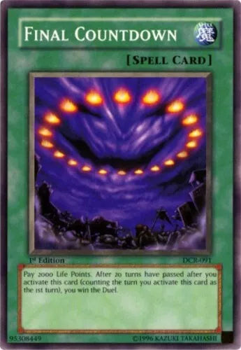Final Countdown - DCR-091 - Common - Unlimited Edition - YuGiOh