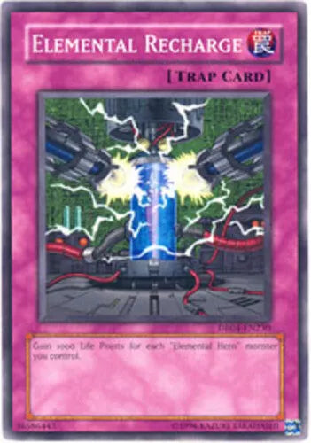 Elemental Recharge - DR04-EN230 - Common - Unlimited Edition - YuGiOh