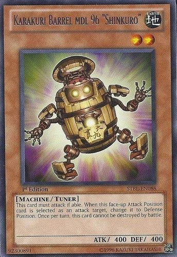 Karakuri Barrel mdl 96 "Shinkuro" - STBL-EN088 - Rare - 1st Edition - YuGiOh