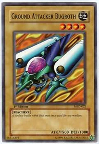 Ground Attacker Bugroth - MRD-022 - Common - Unlimited Edition - YuGiOh LP