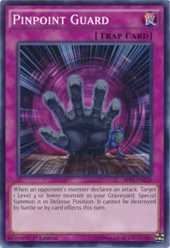 Pinpoint Guard - BP03-EN228 - Shatterfoil - 1st Edition - YuGiOh