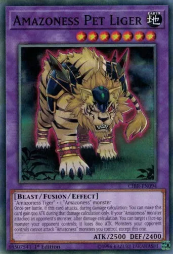 Amazoness Pet Liger - CIBR-EN094 - Common - 1st Edition - YuGiOh
