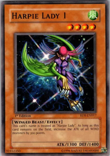 Harpie Lady 1 - RDS-EN017 - Common - 1st Edition - YuGiOh