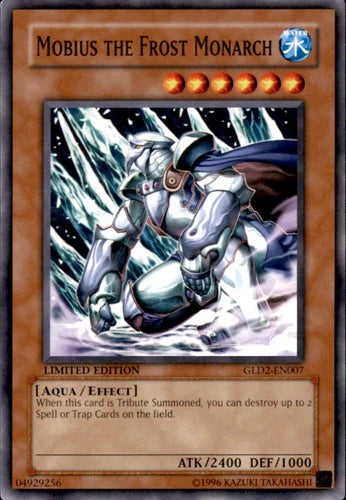 Mobius the Frost Monarch - GLD2-EN007 - Common - Limited Edition - YuGiOh