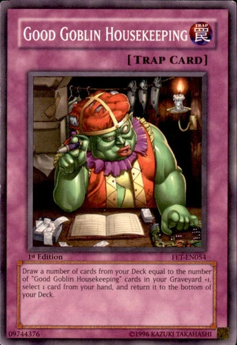 Good Goblin Housekeeping - FET-EN054 - Common - Mixed Editions - YuGiOh